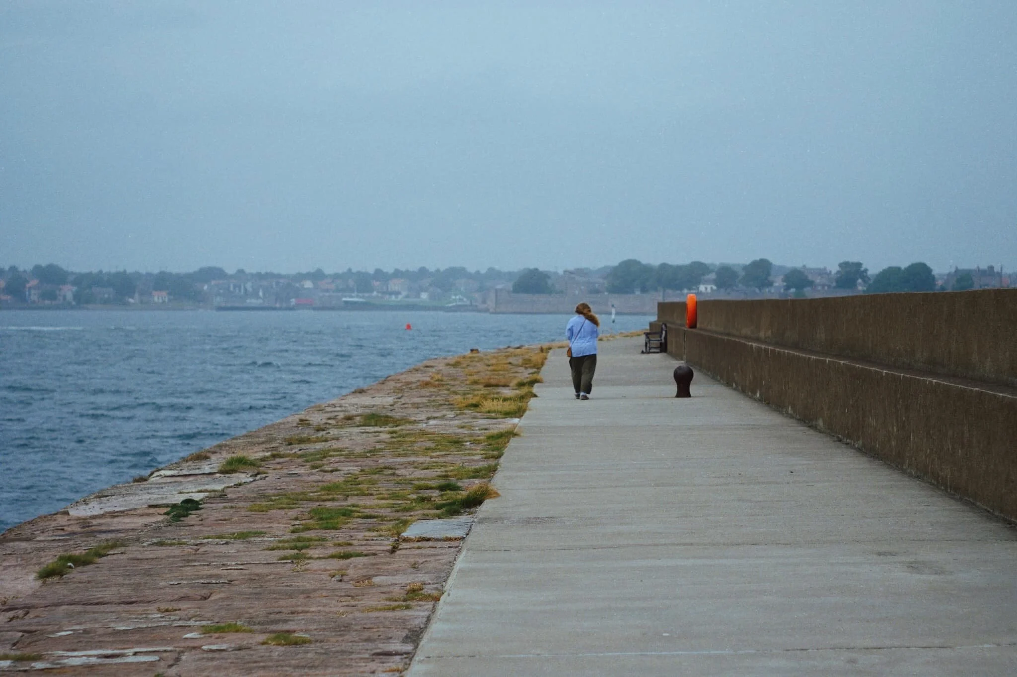 We decide to exit the pier and continue up northwards along the Berwick coastline, see what’s what.