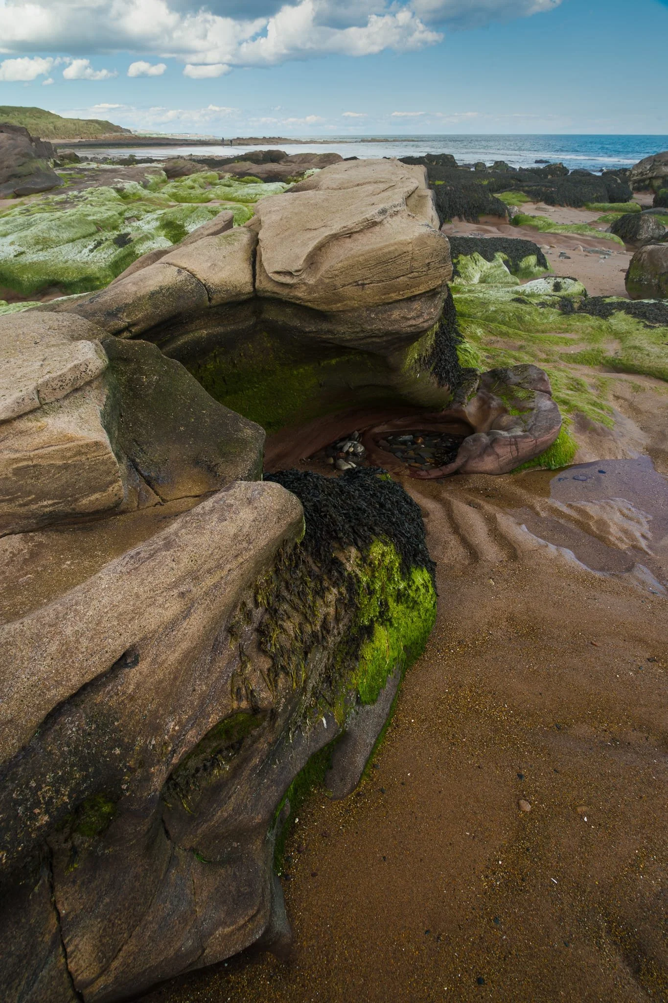 Seeing strange formations like this makes you wonder about how Britain looked millions of years ago.
