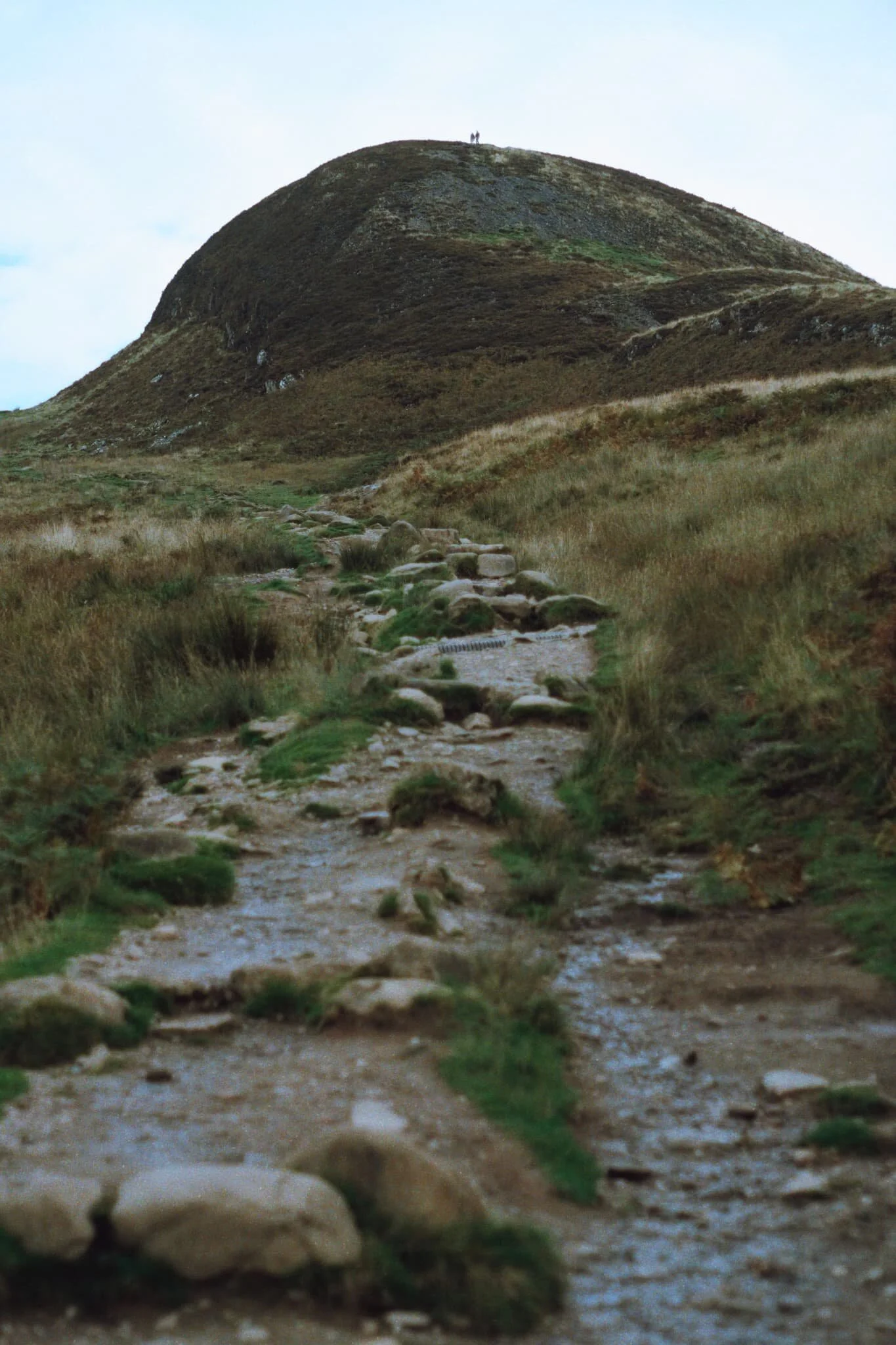 Our target: Conic Hill. Looking mighty steep.