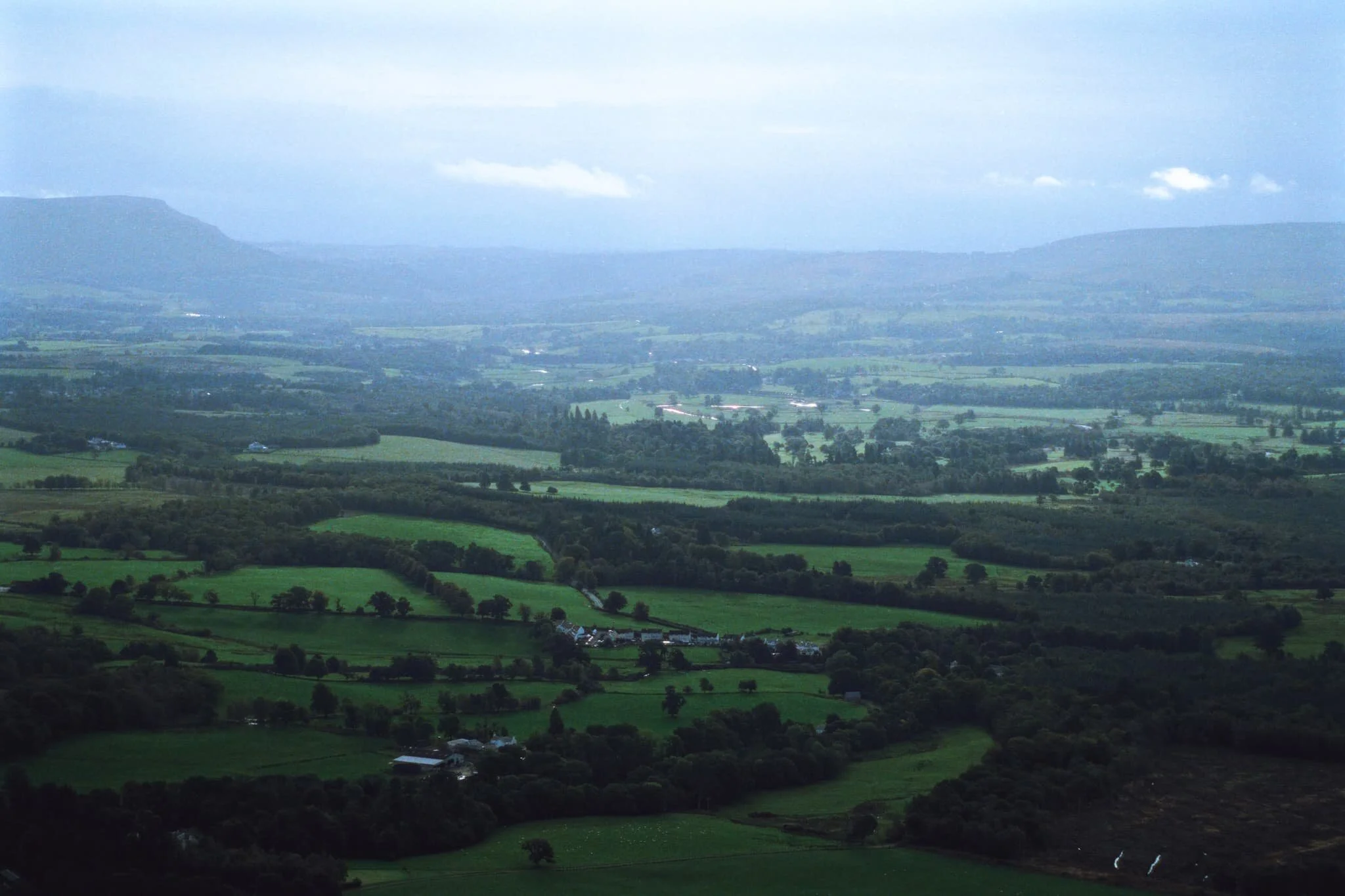 The view east from the summit of Conic Hill. Wowsers!