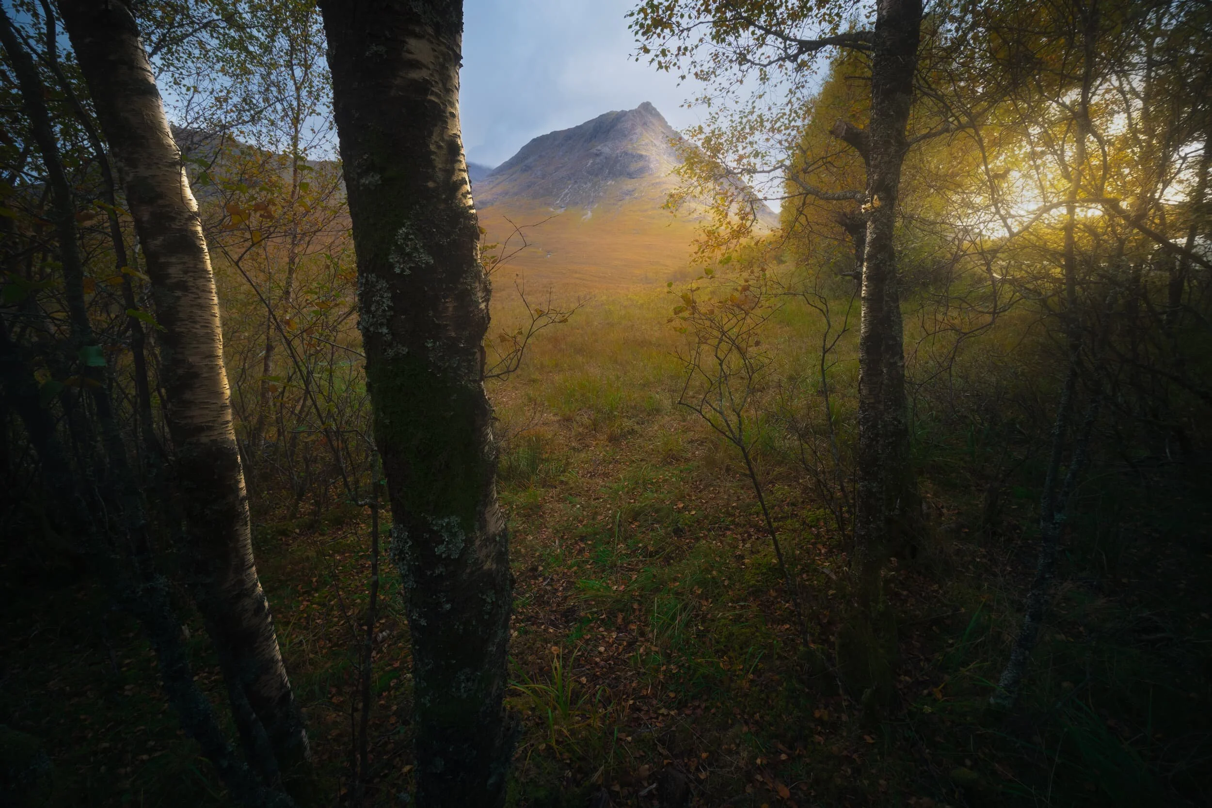 This peak is Stob a’ Ghlais Choire (995 m/3266ft), which marks the eastern end of Glen Etive.