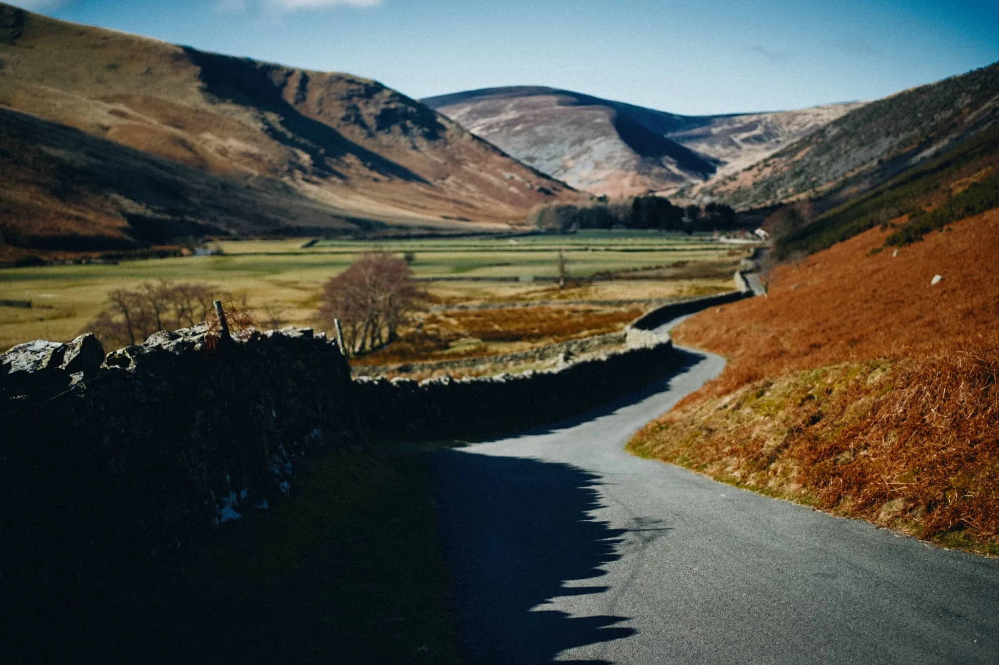 Our first real sight of the full extent of the Mosedale valley. Absolutely beautiful.