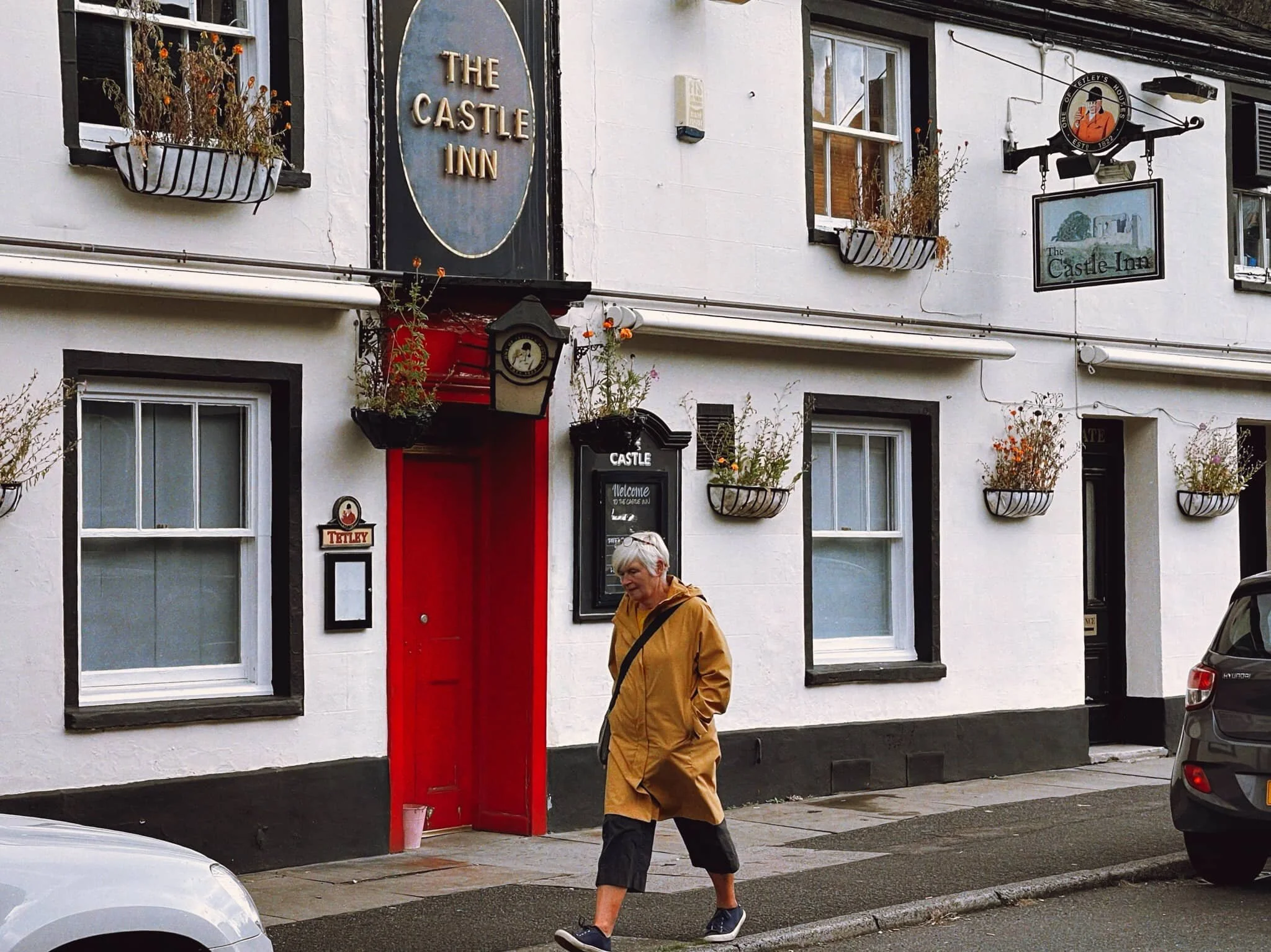 The Castle Inn pub, recently saved by the community.